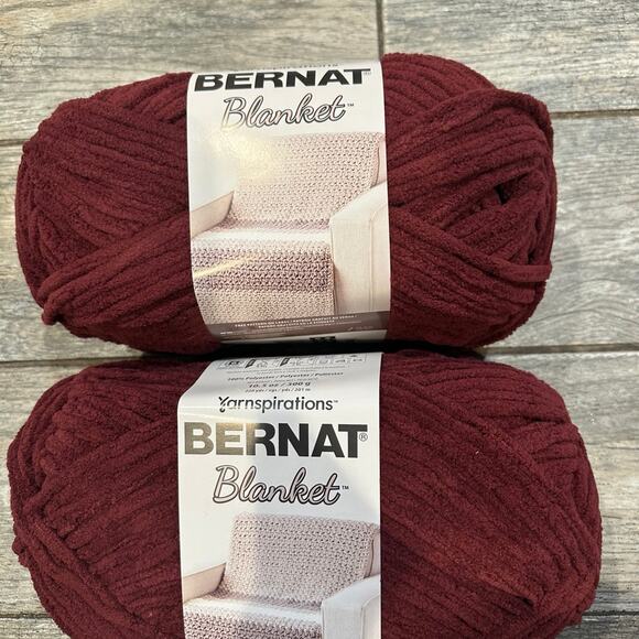 Bernat Other - Bernat blanket Purple Plum yarn